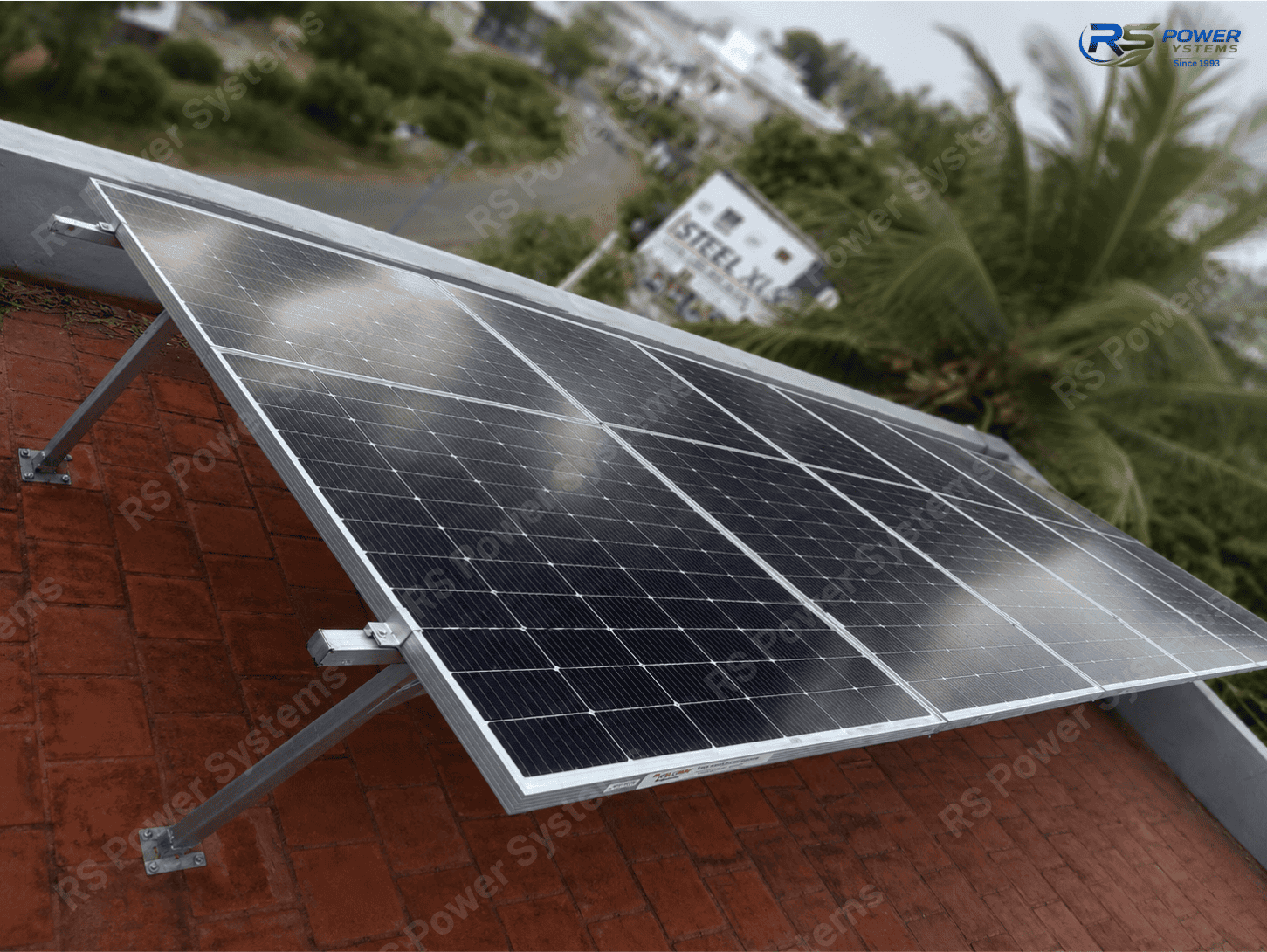 3kW Off-Grid Industrial Solar Project Madurai Tamil Nadu